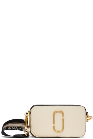 marc jacobs snapshot bag white