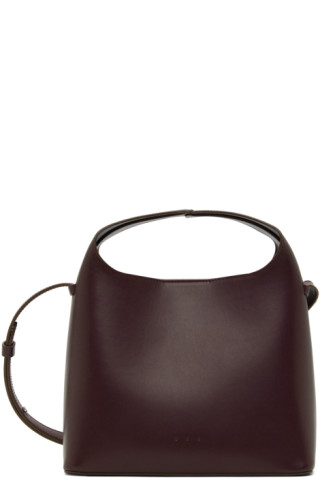 Sac mini leather cross-body bag | Aesther Ekme