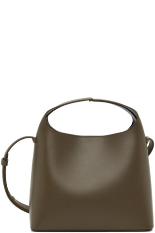 Aesther Ekme: Taupe Mini Sac Bag