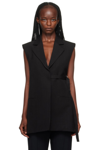 Jil Sander - Black Tailored Vest