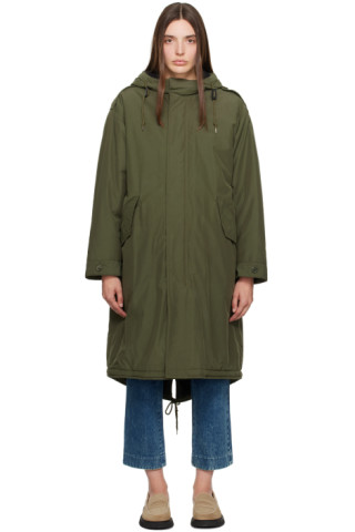 【関税込み】A.P.C. グリーン Maxine コート A.P.C.のグリーン Maxine コートがセール中