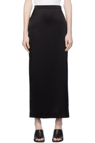【関税込み】Lanvin ブラック Flowy マキシスカート Lanvinのブラック Flowy マキシスカートがセール中