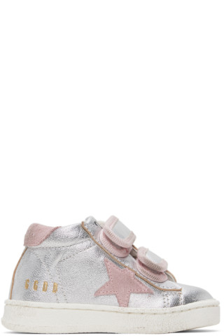 Baby June Velcro Sneakers - Silver 27