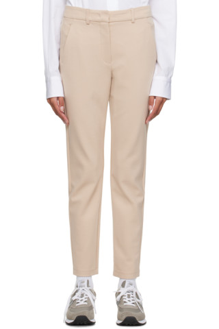 【関税込み】MM by Max Mara ベージュ Nunzio トラウザーズ 232265F087004_1.jpg