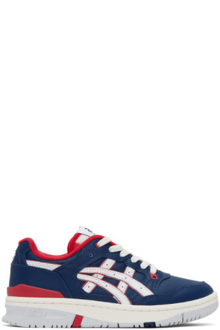 Navy Asics Edition EX89 Sneakers by Comme des Garçons Shirt on Sale