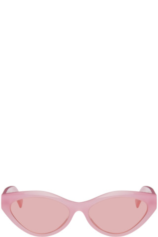 Givenchy: Pink GV Day Sunglasses | SSENSE