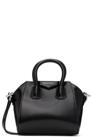 Givenchy Black Medium Antigona With Lock Bag – BlackSkinny