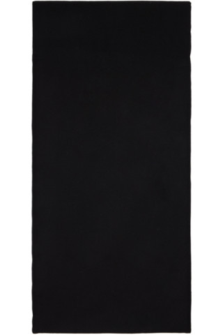 Gabriela Coll Garments: Black Padded Scarf | SSENSE