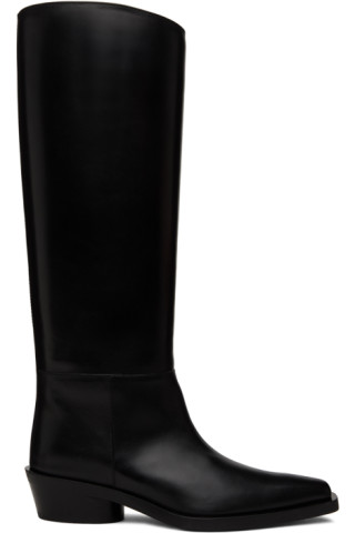 Proenza Schouler: Black Bronco Boots | SSENSE