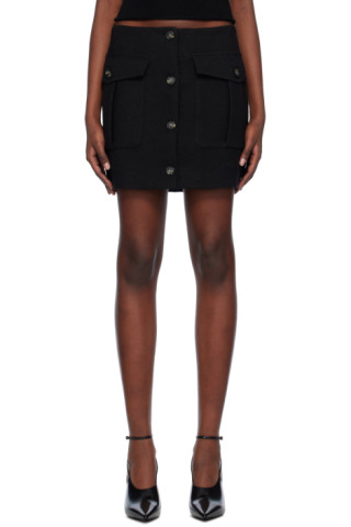 【関税込み】Sportmax ブラック Derna ミニスカート Sportmaxのブラック Derna ミニスカートがセール中