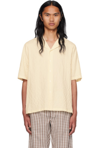 Officine Générale: Off-White Eren Shirt | SSENSE