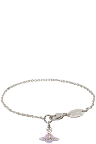 Vivienne Westwood: Silver Petite Original Orb Bracelet | SSENSE