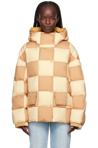 Stand Studio: Beige u0026 Tan Darla Down Jacket | SSENSE UK