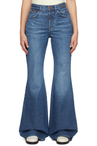 Blue Merapi Flare Jeans by Chloé on Sale