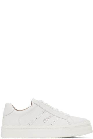 Chloé White Lauren Sneakers