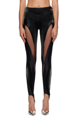 Quilted Faux Leather Leggings AirRobe, 42% OFF