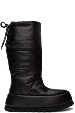 Black Bombo Boots by Marsèll on Sale