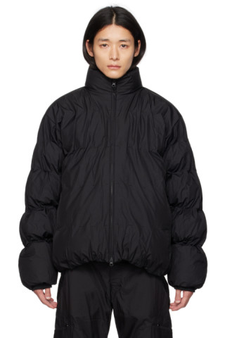 SSENSE Exclusive Black 4.0+ Right Down Jacket by POST 