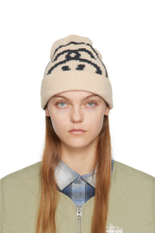 STUSSY CUFF BEANIE BIG LINK 23AW-