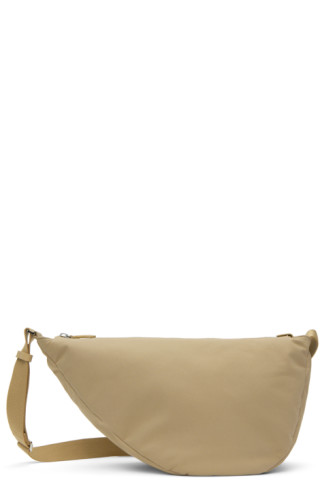 The Row Beige Slouchy Banana Bag