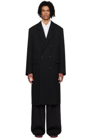 THE ROW Anders Double-Breasted Wool Coat for Men