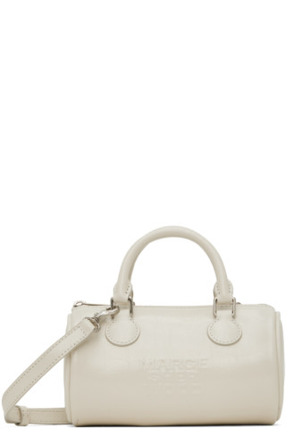 Marge Sherwood - Marge Sherwood Log Bag in Off White on Designer Wardrobe