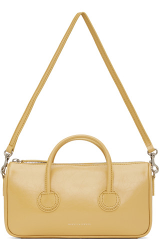 MARGE SHERWOOD Small Zipper Leather Top Handle Bag