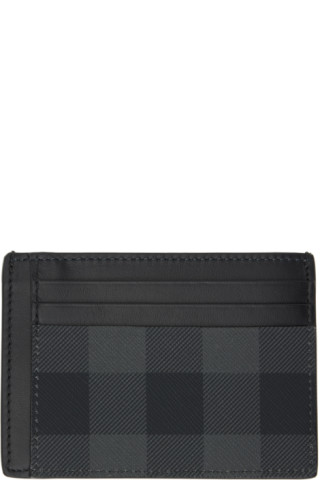 Burberry Cage Check Money Clip in Gray for Men