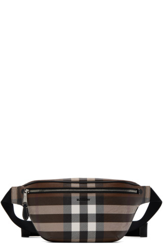 Cason Belt Bag in Dark Birch Brown - Men