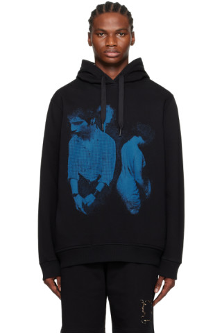 Burberry: Black Mod Hoodie | SSENSE