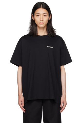 Burberry: Black Ice Cream T-Shirt | SSENSE