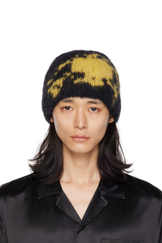 Wood Wood: Black Lucia Beanie | SSENSE