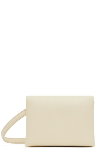 Marni SUNDAY MORNING BAG UNISEX - Handbag - offwhite/off-white