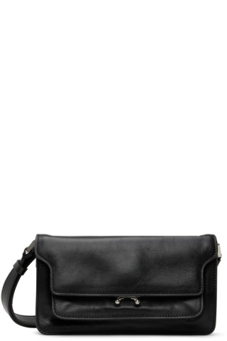 Marni Black/White Medium Soft Trunk Bag