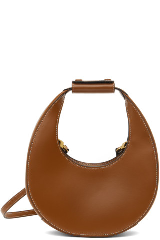 STAUD Leather Moon Bag