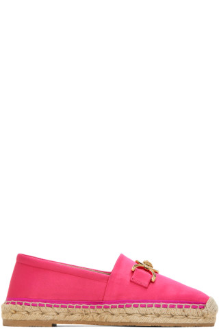 【関税込み】Versace ピンク メドゥーサ エスパドリーユ Versaceのピンク メドゥーサ エスパドリーユがセール中