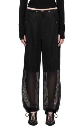 Dion Lee - Black Grid Trousers