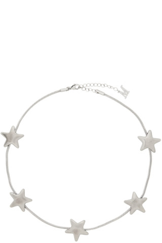 Marland Backus: Silver Superstar Necklace | SSENSE