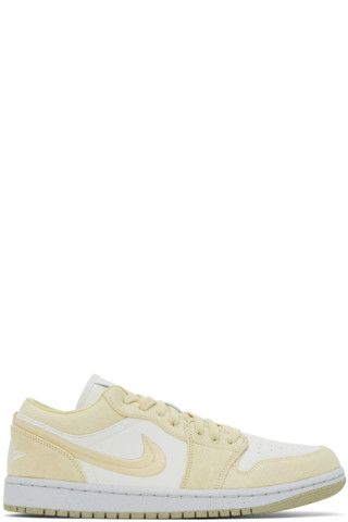 low top gold jordans