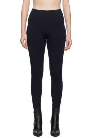 Max Mara Weekend - Black leggings with logo PALUDE - buy with Czech  Republic delivery at Symbol