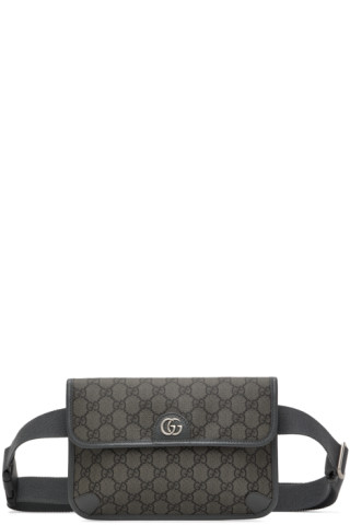 Gucci Opidia GG Small Belt Bag in Dark Grey