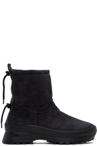 AURALEE - Black foot the coacher Edition Cord Boots