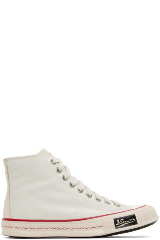 visvim - Off-White Skagway Hi Patten Sneakers