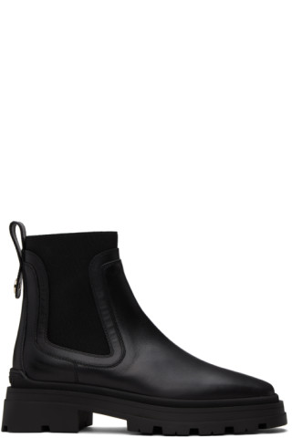 Black Veronique 45 Boots by Jimmy Choo on Sale