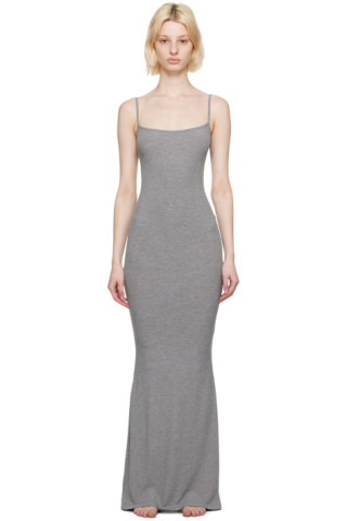 Skims Soft Lounge Long Slip Dress In Stock Availability and Price