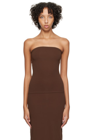 Skims, Fits Everybody Tube Dress, Cocoa, Brown, XXS,XS,S,M,L,XL,2XL