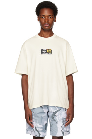 BAPE: Off-White Album Monogram T-Shirt | SSENSE