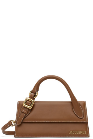 Jacquemus Le Chiquito Long Shoulder Bag in Brown