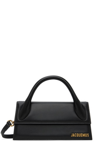 Jacquemus: Black 'Le Chiquito Long' Bag