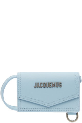 Jacquemus: Blue Le Chouchou 'Le Porte Azur' Bag